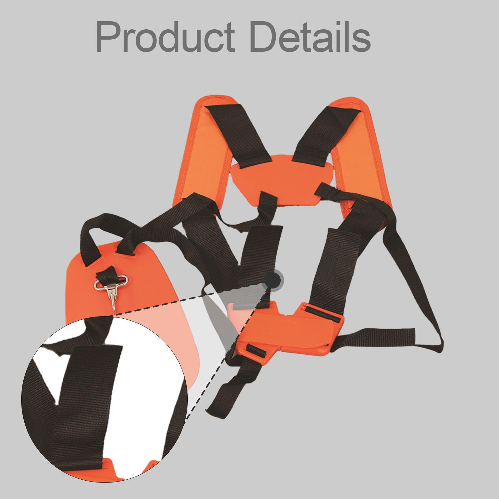 Brush Cutter Strap - Trimmer Shoulder Strap Accessories Multiuse Double