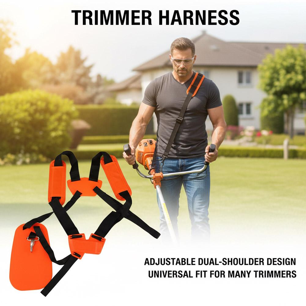 Padded Double Shoulder Harness - Brush Cutter Strap review and price