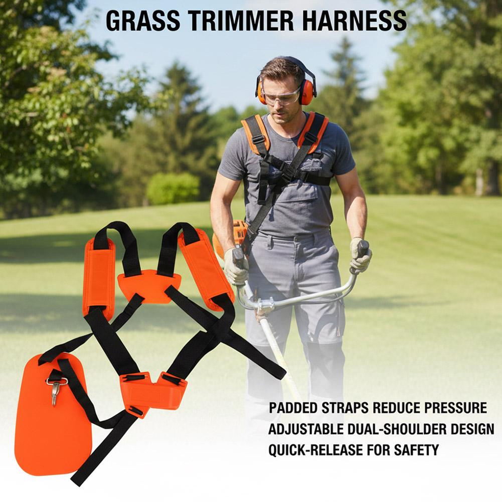 Padded Double Shoulder Harness - Brush Cutter Strap review and price