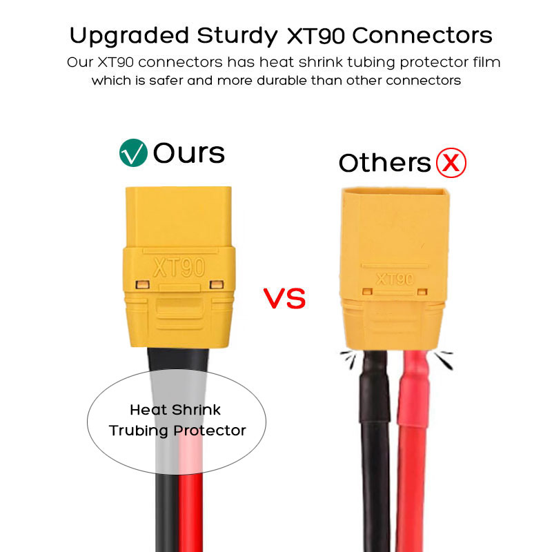 XT90 Male to XT90 Female Cable - Outdoor Power Station review and price