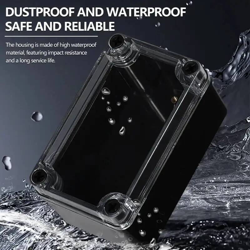 2pcs Transparent Cover Waterpr - Outdoor Power Junction Box review and price