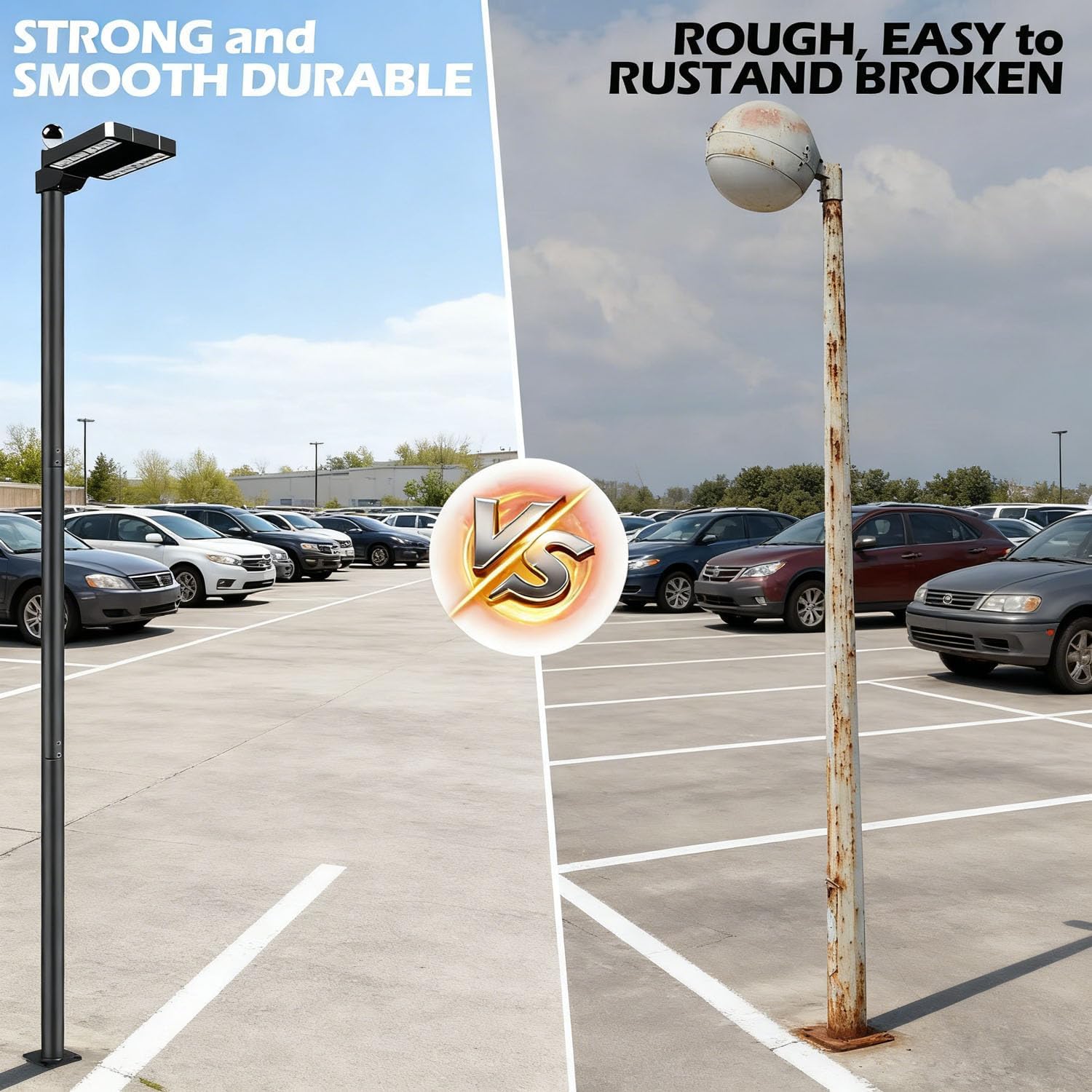  Universal Light Pole Set for  - Outdoor Power Post review and price
