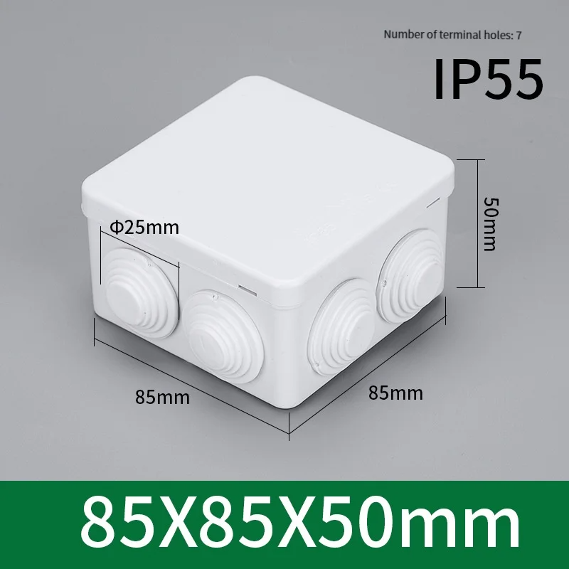 85 * 85 * 50 Outdoor Ip55 Plas - Outdoor Power Junction Box review and price