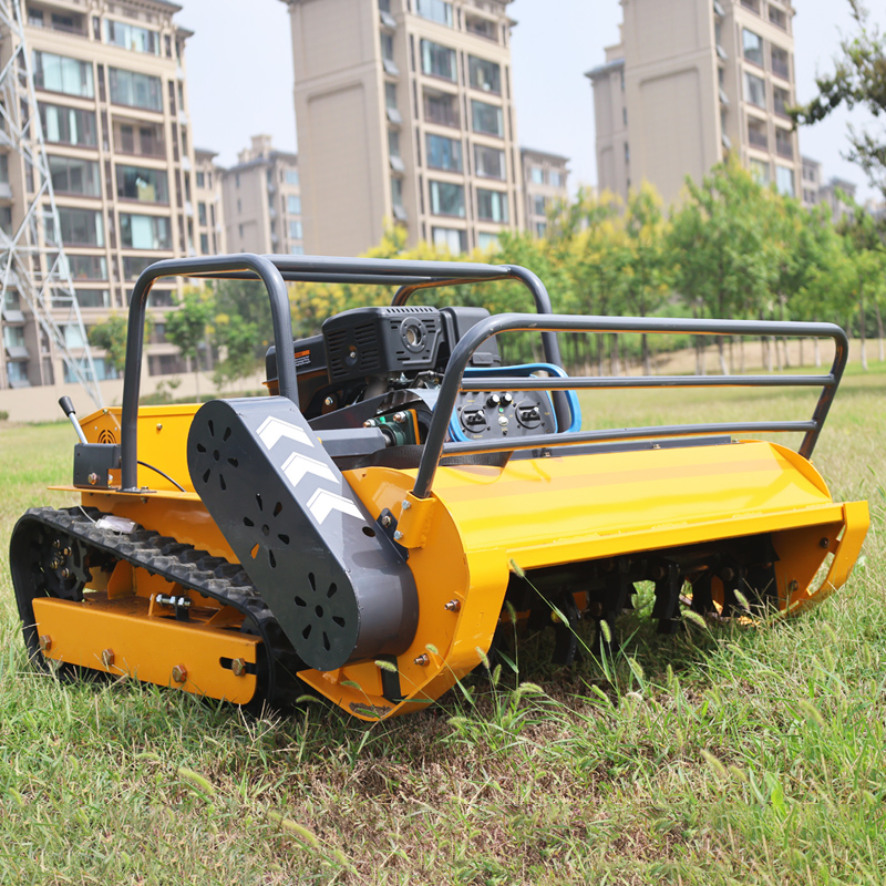 Remote-controlled lawnmower, p - Outdoor Power Equipment review and price