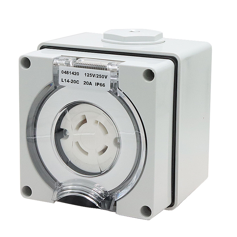 125/250V 20A Generator RV Powe - Outdoor Power Receptacle Box review and price