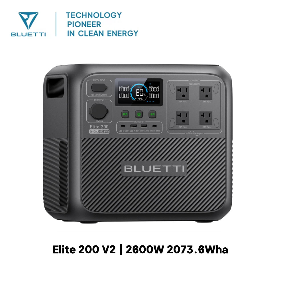 【Renew】BLUETTI Elite 200 V2 Po - Outdoor Power Tower review and price