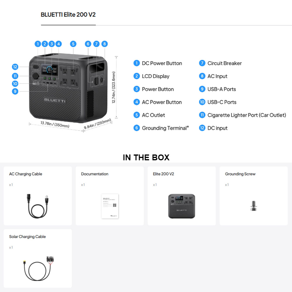 【Renew】BLUETTI Elite 200 V2 Po - Outdoor Power Tower review and price