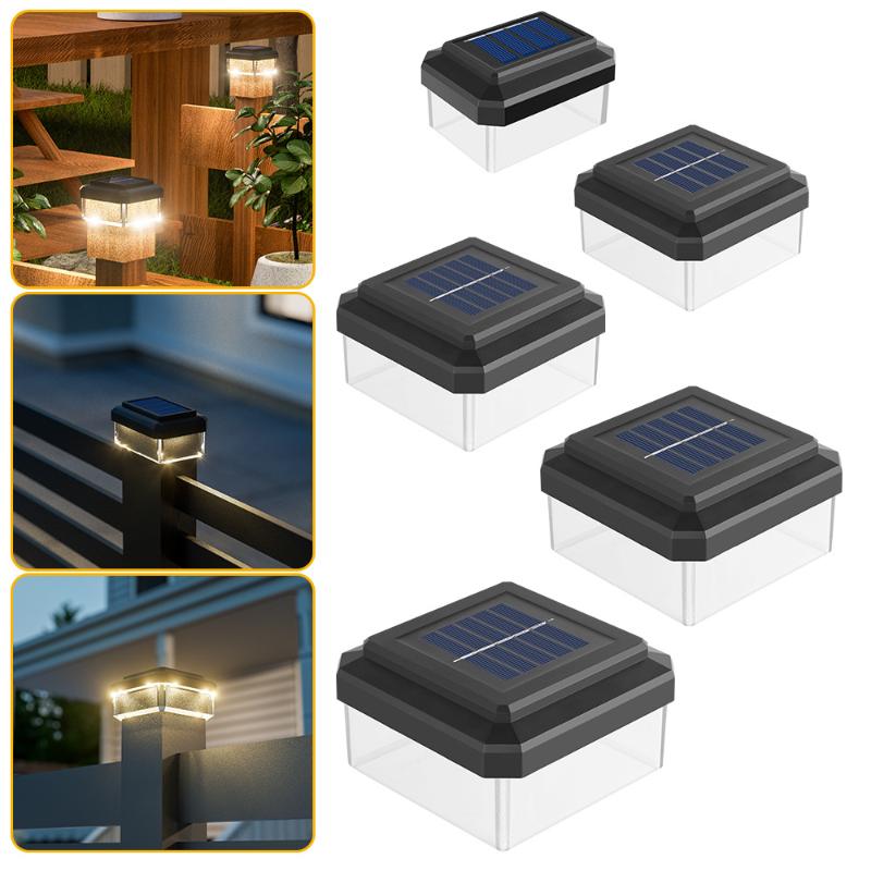 Solar LED Post Cap Light for O - Outdoor Power Post review and price