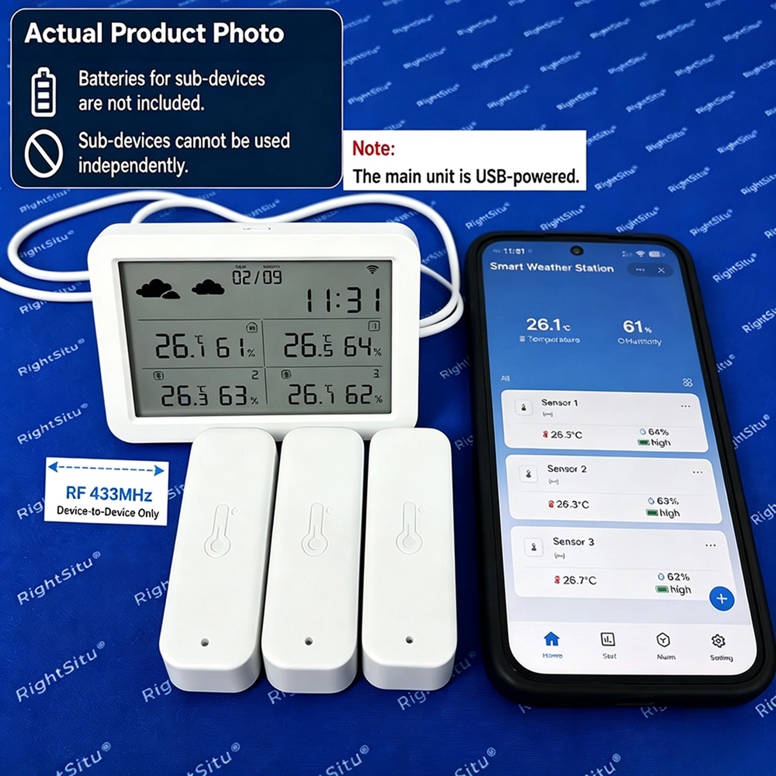 Tuya WiFi+RF433 Weather Statio - Outdoor Power Tower review and price