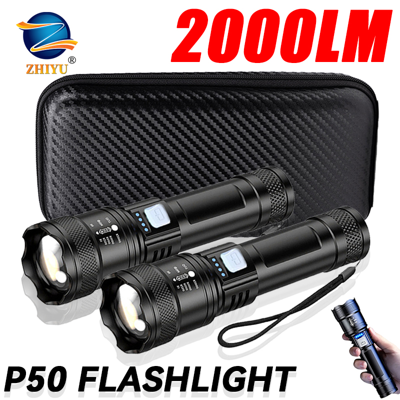 Tactical LED Flashlight 2000LM - Outdoor Power Equipment review and price