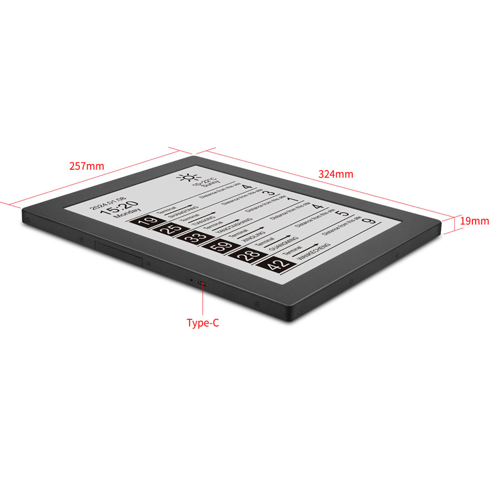 Outdoor 13.3 Inch E-ink Solar  - Outdoor Power Station review and price